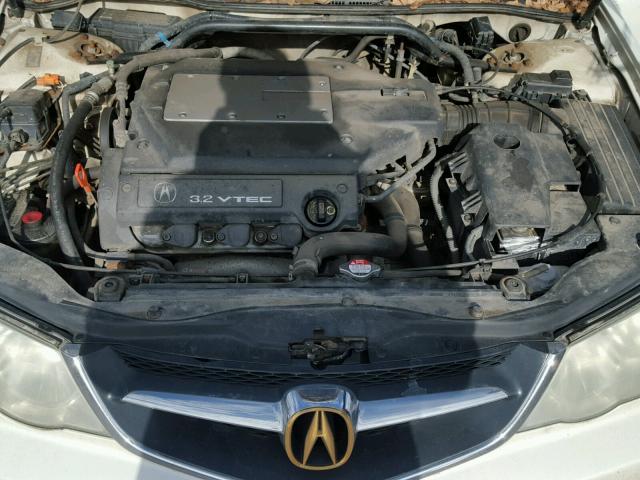 19UUA567X3A080164 - 2003 ACURA 3.2TL WHITE photo 7