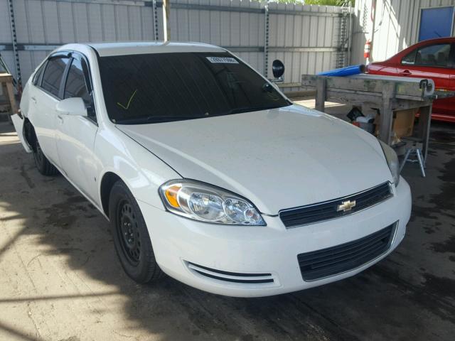 2G1WS553481330009 - 2008 CHEVROLET IMPALA POL WHITE photo 1