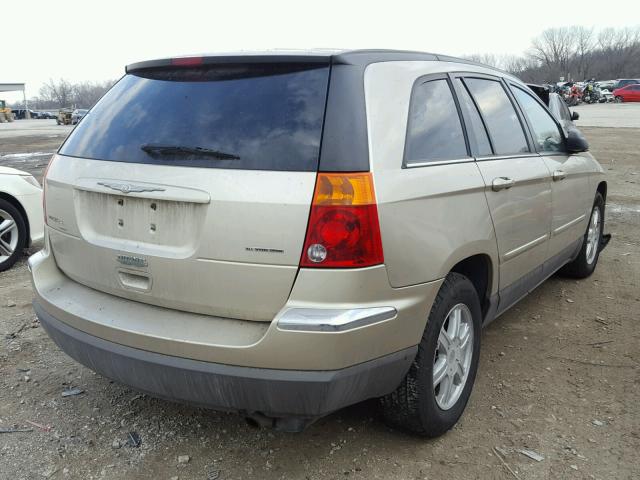 2C8GF68465R422776 - 2005 CHRYSLER PACIFICA T GOLD photo 4