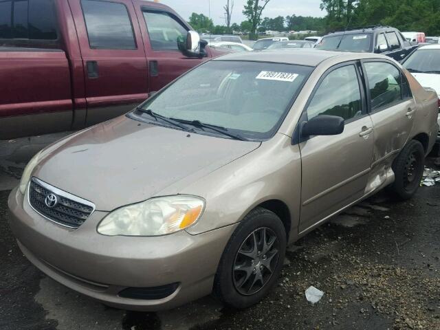 2T1BR32E86C595218 - 2006 TOYOTA COROLLA CE BEIGE photo 2