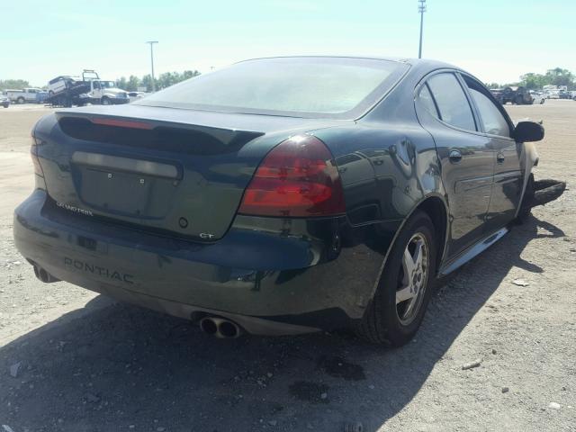 2G2WP522841139762 - 2004 PONTIAC GRAND PRIX GREEN photo 4