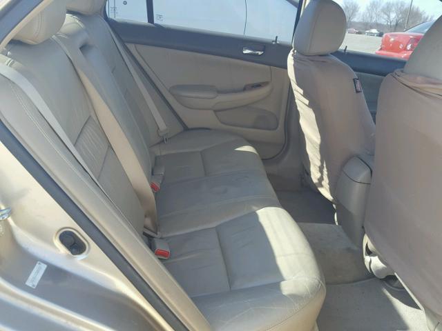 1HGCM66543A084587 - 2003 HONDA ACCORD EX TAN photo 6