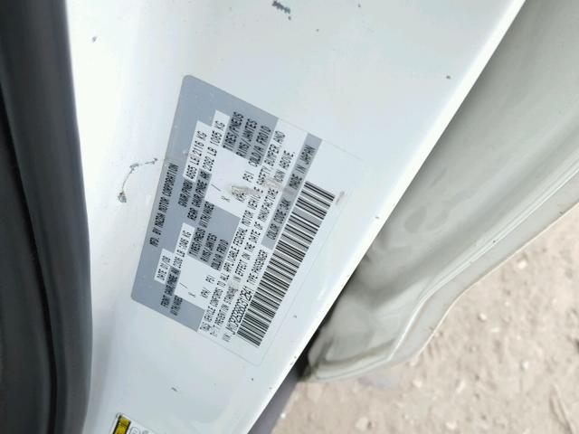 JM1CR293880312641 - 2008 MAZDA 5 WHITE photo 10