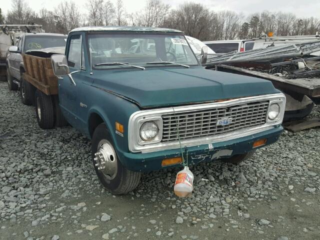 CCE232B132684 - 1972 CHEVROLET C20 PU GREEN photo 1