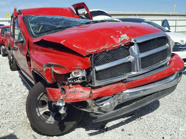 1D7KU286X3J522348 - 2003 DODGE RAM 2500 S RED photo 1