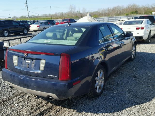 1G6DW677070196198 - 2007 CADILLAC STS BLUE photo 4