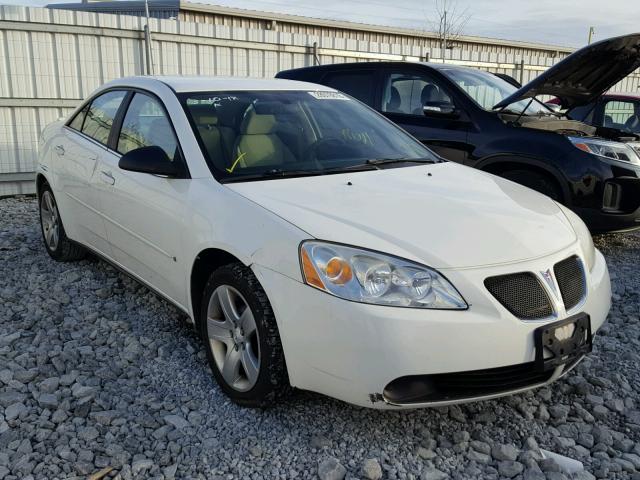 1G2ZG58BX74107876 - 2007 PONTIAC G6 BASE WHITE photo 1