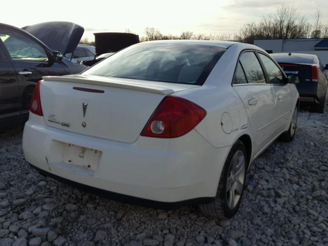 1G2ZG58BX74107876 - 2007 PONTIAC G6 BASE WHITE photo 4