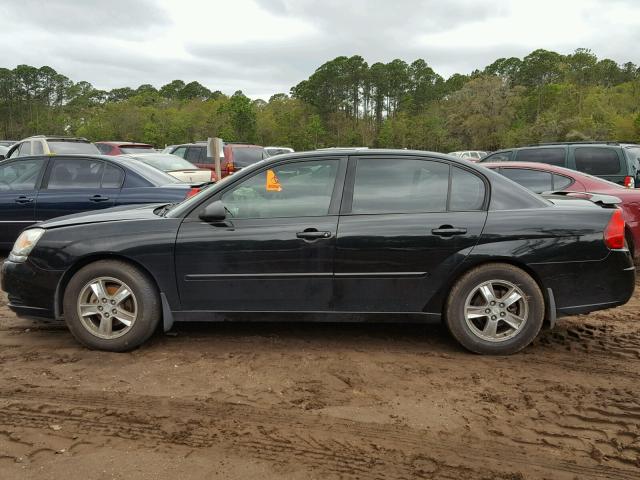 1G1ZU54875F295703 - 2005 CHEVROLET MALIBU LT BLACK photo 9