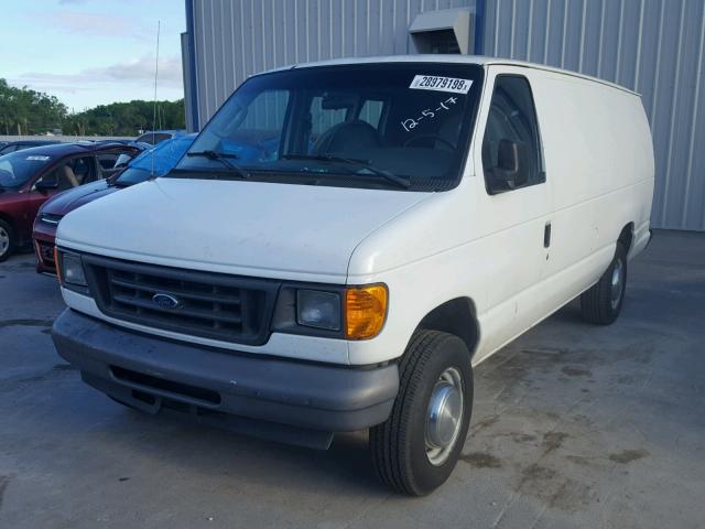 1FTNS24L35HB20691 - 2005 FORD ECONOLINE WHITE photo 2