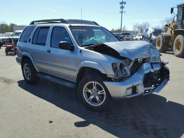 JN8DR09Y83W819540 - 2003 NISSAN PATHFINDER GRAY photo 1