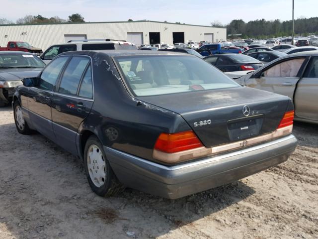 WDBGA32E4SA231081 - 1995 MERCEDES-BENZ S 320W GRAY photo 3