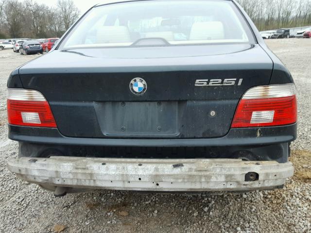 WBADT43431GX23409 - 2001 BMW 525 I AUTO GREEN photo 9