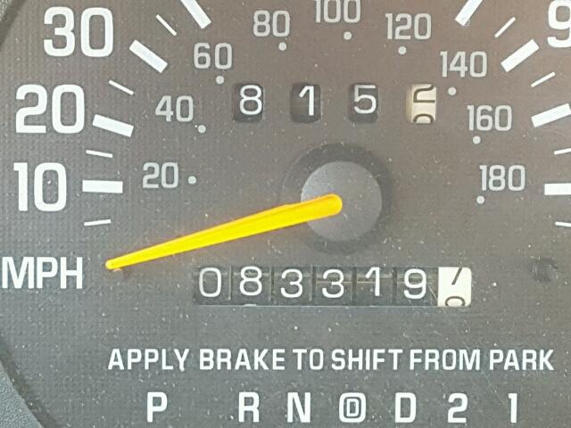 2G1WL52M6V1176439 - 1997 CHEVROLET LUMINA BAS მუქწითელი ფოტო 8