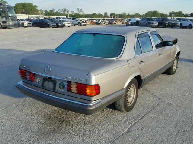 WDBCB20DXFA189845 - 1985 MERCEDES-BENZ 300 SD BEIGE photo 4