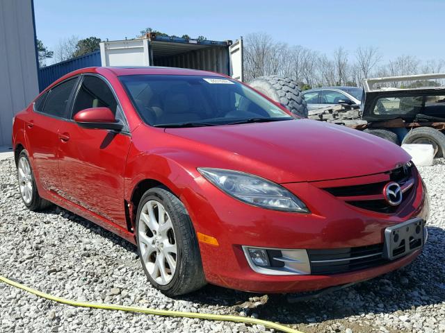 1YVHP82B795M30856 - 2009 MAZDA 6 S RED photo 1