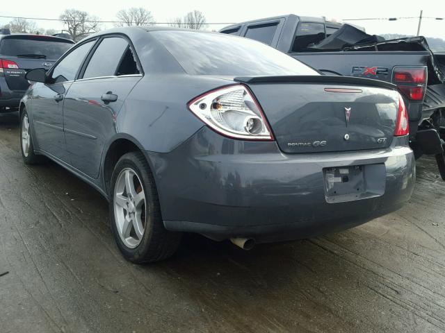 1G2ZH57N994103409 - 2009 PONTIAC G6 GT GRAY photo 3