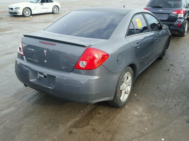 1G2ZH57N994103409 - 2009 PONTIAC G6 GT GRAY photo 4