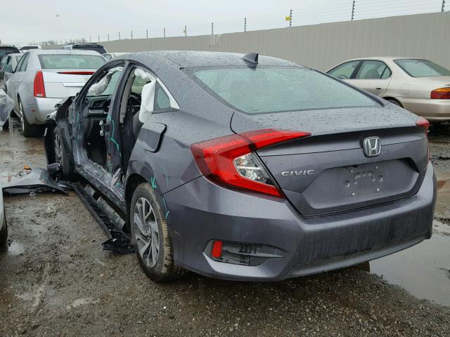 19XFC2F72HE210488 - 2017 HONDA CIVIC EX GRAY photo 3