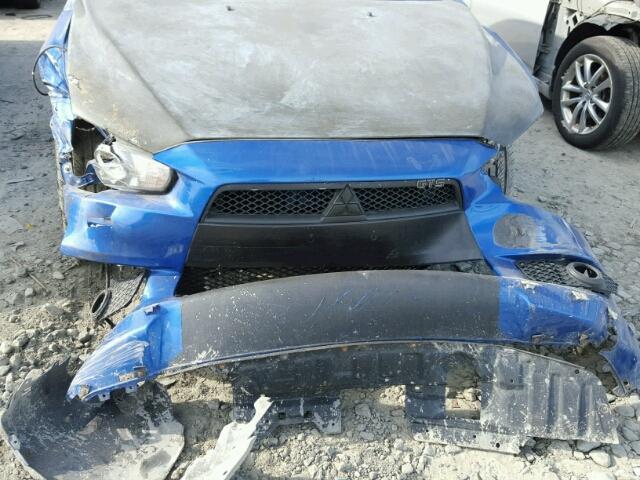 JA3AU86W49U033994 - 2009 MITSUBISHI LANCER GTS BLUE photo 9