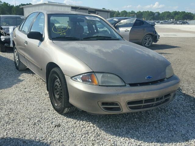 1G1JF524817132361 - 2001 CHEVROLET CAVALIER L TAN photo 1