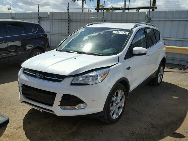 1FMCU0JX4GUC80159 - 2016 FORD ESCAPE TIT WHITE photo 2