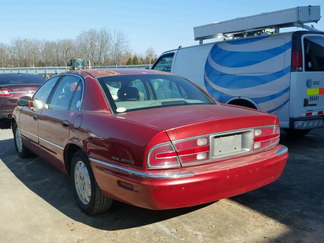 1G4CW52K4W4601576 - 1998 BUICK PARK AVENU RED photo 3