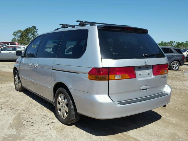 5FNRL187X4B036906 - 2004 HONDA ODYSSEY EX SILVER photo 3