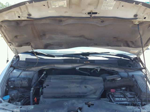 5FNRL187X4B036906 - 2004 HONDA ODYSSEY EX SILVER photo 7