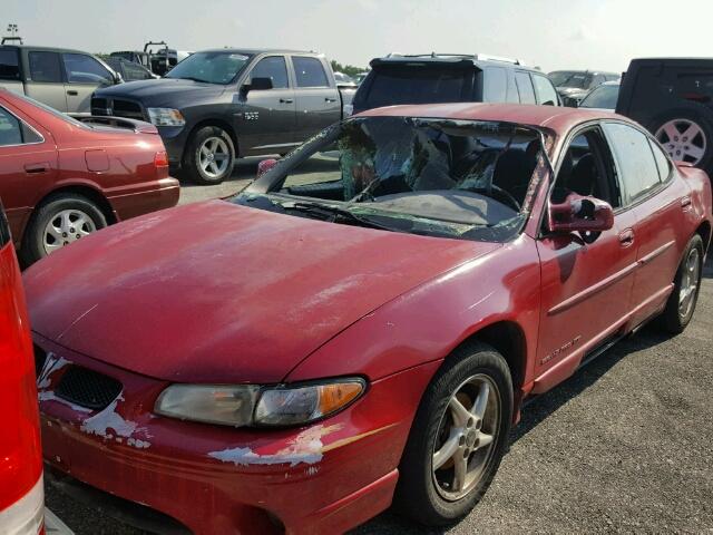 1G2WP52K8XF232374 - 1999 PONTIAC GRAND PRIX RED photo 2