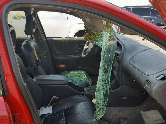 1G2WP52K8XF232374 - 1999 PONTIAC GRAND PRIX RED photo 5