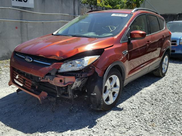 1FMCU0GX5FUA19242 - 2015 FORD ESCAPE SE RED photo 2