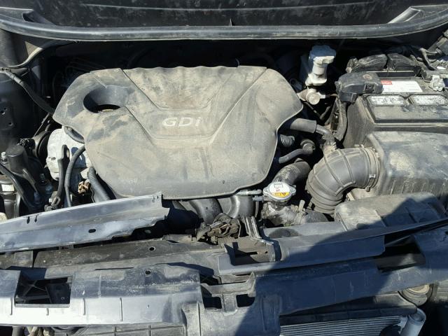 KNADM5A36C6066420 - 2012 KIA RIO LX Սև լուսանկար 7