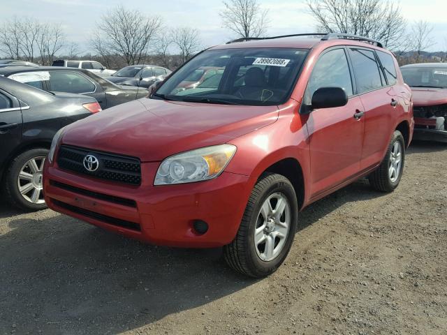 JTMBD33V475118765 - 2007 TOYOTA RAV4 RED photo 2