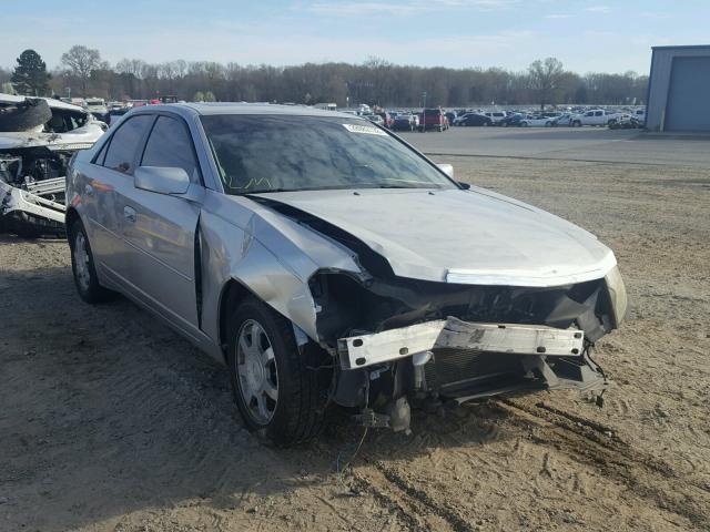 1G6DM57T960212281 - 2006 CADILLAC CTS SILVER photo 1