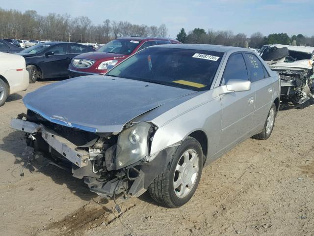 1G6DM57T960212281 - 2006 CADILLAC CTS SILVER photo 2