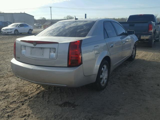 1G6DM57T960212281 - 2006 CADILLAC CTS SILVER photo 4