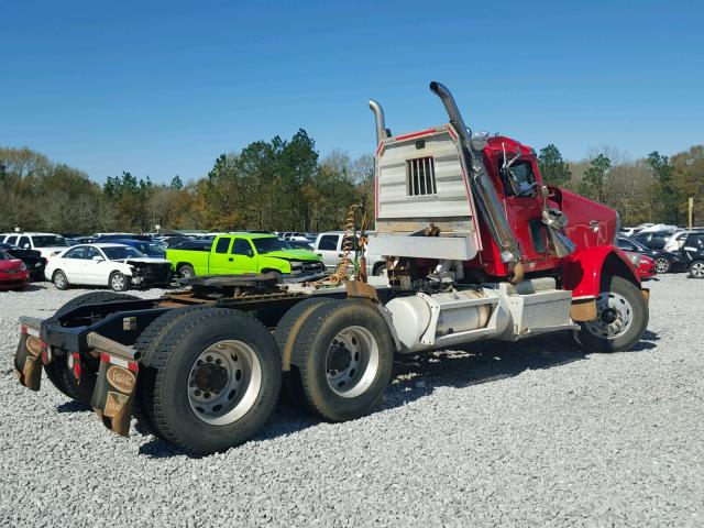 1XPWD49X6ED232073 - 2014 PETERBILT 388 RED photo 4