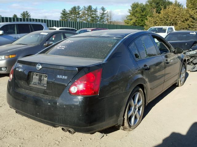 1N4BA41E86C855579 - 2006 NISSAN MAXIMA SE BLACK photo 4