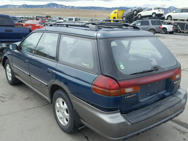 4S3BG6851W7613963 - 1998 SUBARU LEGACY 30T GREEN photo 3