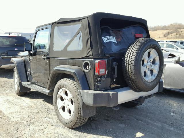 1C4AJWBG3FL649717 - 2015 JEEP WRANGLER S BLACK photo 3