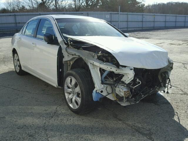 1HGCP2F84AA103128 - 2010 HONDA ACCORD EXL WHITE photo 1