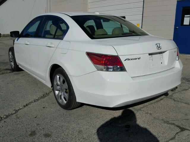 1HGCP2F84AA103128 - 2010 HONDA ACCORD EXL WHITE photo 3