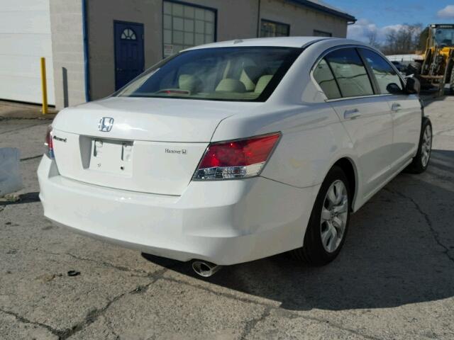 1HGCP2F84AA103128 - 2010 HONDA ACCORD EXL WHITE photo 4