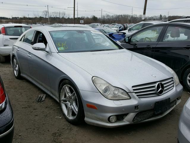 WDDDJ72X37A102680 - 2007 MERCEDES-BENZ CLS 550 SILVER photo 1