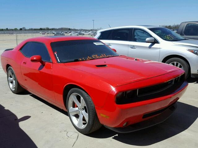 2B3LJ74W48H290608 - 2008 DODGE CHALLENGER RED photo 1