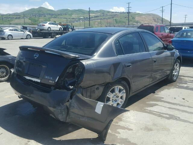 1N4BL11D25C205399 - 2005 NISSAN ALTIMA SE GRAY photo 4