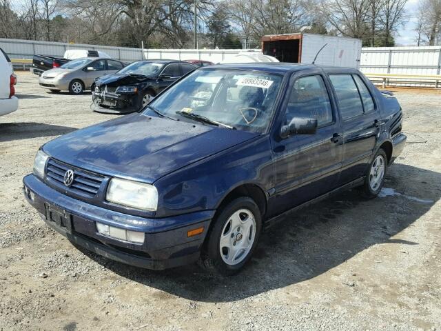 3VWVA81H5VM093122 - 1997 VOLKSWAGEN JETTA GT BLUE photo 2