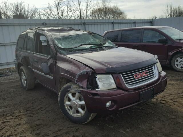 1GKDT13S362225879 - 2006 GMC ENVOY BURGUNDY photo 1