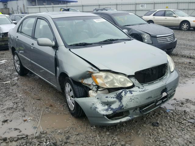 2T1BR32E74C291617 - 2004 TOYOTA COROLLA LE GRAY photo 1